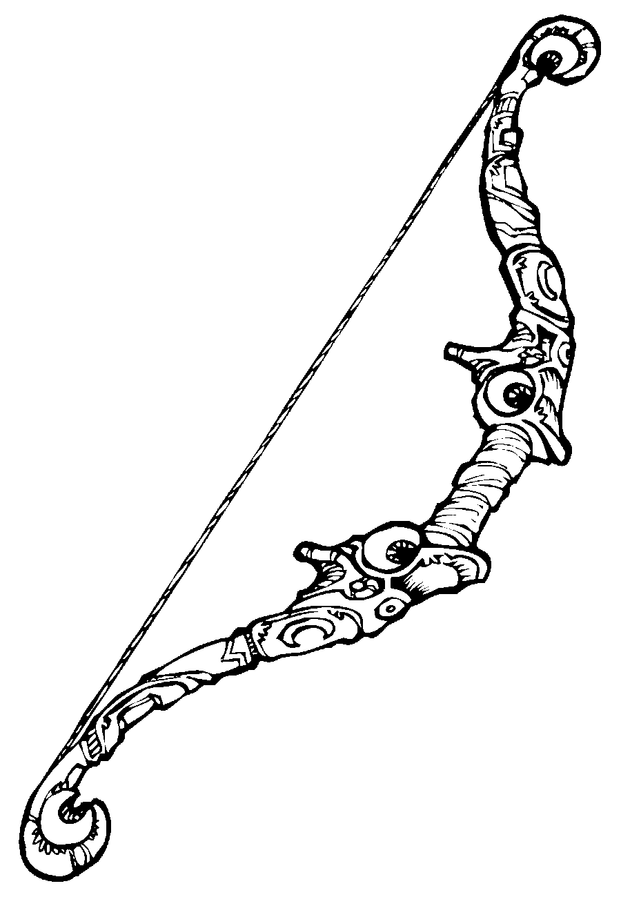 Artist: JEShields Date: 2016-2021 License: Copyright JEShields Stock Art. jeshields.com Ornate fancy bow.