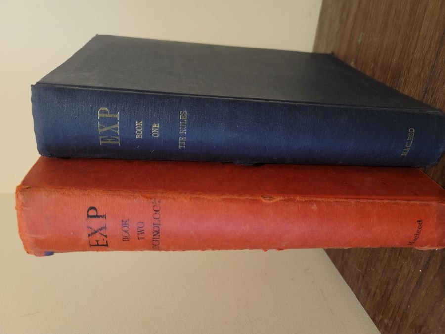 Hard copies built by ED.
