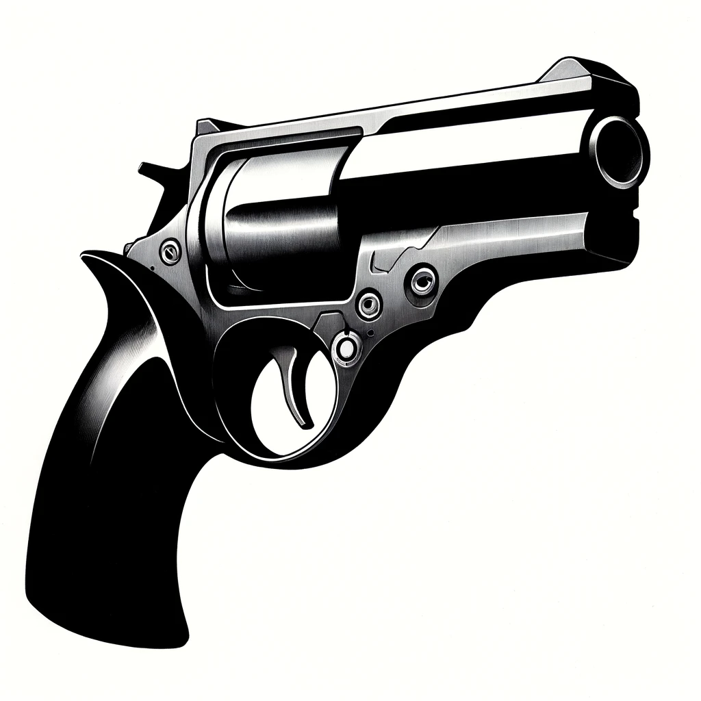 Artist: dolly aimage prompt by HM Date: 2024 License: CC BY-SA 4.0 A small compact pistol.